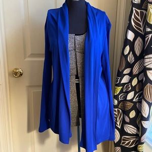 Lands end waterfall style sweater size 10-12